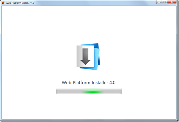 Web Platform Installer 4.0