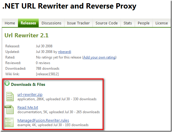.NET URL Rewriter and Reverse Proxy