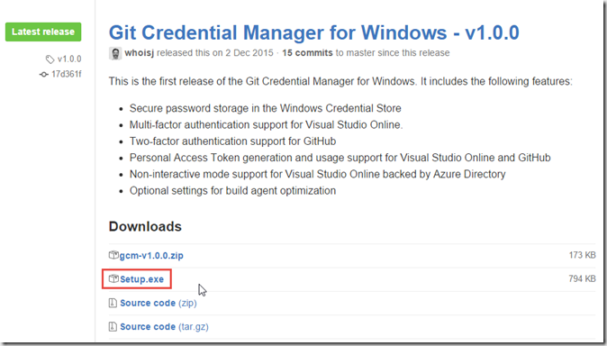 转 关于git Credential Manager For Windows Weixin 的博客 Csdn博客