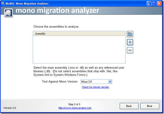 The Mono Migration Analyzer (MoMA)