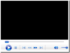 當載入 Media Player ActiveX 時若預設不自動播放影片會顯示黑壓壓的一片